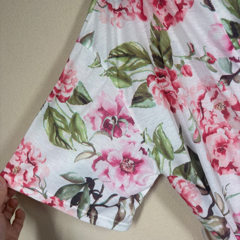 Show Me Your Mumu Brie Floral Robe One Size Cozy Comfort Boho-Chic Cottagecore - Picture 3 of 7